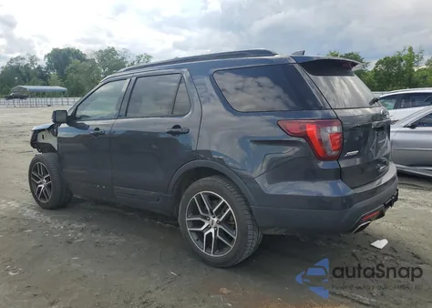 2017 Ford Explorer Sport из США, поврежденный, VIN 1FM5K8GT0HGA53181
